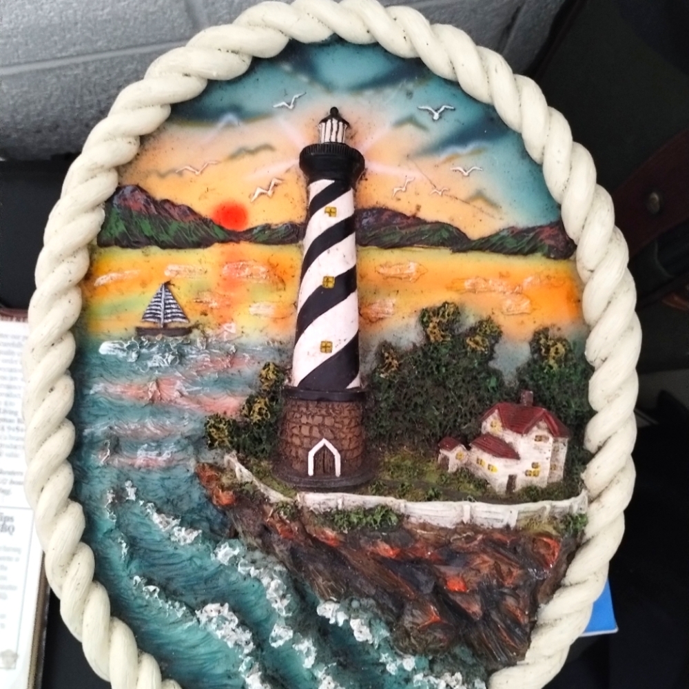 3D Playhouse wall plaque hand-painted ornament